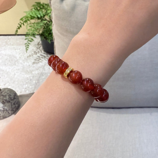Red Agate Bracelet