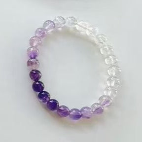 "Aurora Ascension" Super Seven (Purple) Gradient Bracelet