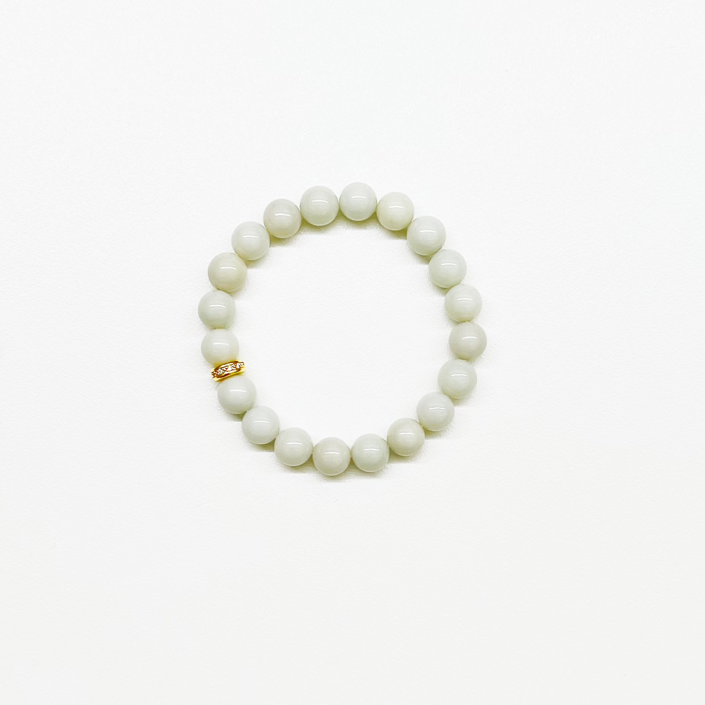 "Celestial Jade" Hetian White Jade Bracelet