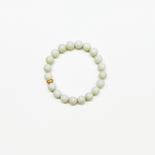"Celestial Jade" Hetian White Jade Bracelet